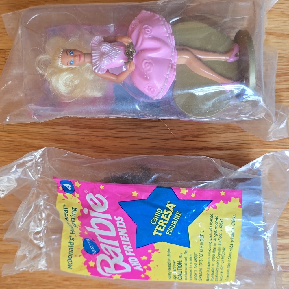 COPY - Vintage 1994 McDonalds Barbie Happy Meal